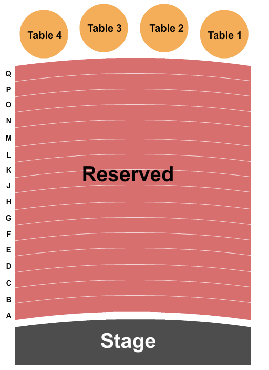 The Milford Theater Tootsie Seating Chart
